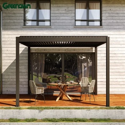 Pergola wedi'i bweru