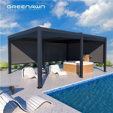 Pergola Twb Poeth Alwminiwm